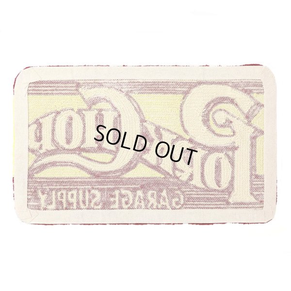 画像2: PORKCHOP/SQUARE LOGO MAT（RED/YELLOW）［スクエアロゴマット-24秋冬］