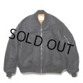 COOTIE PRODUCTIONS/Error Fit MA-1 Flight Jacket（Black）［エラーフィットMA-1フライトJKT-24秋冬］