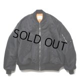 COOTIE PRODUCTIONS/Error Fit MA-1 Flight Jacket（Black）［エラーフィットMA-1フライトJKT-24秋冬］