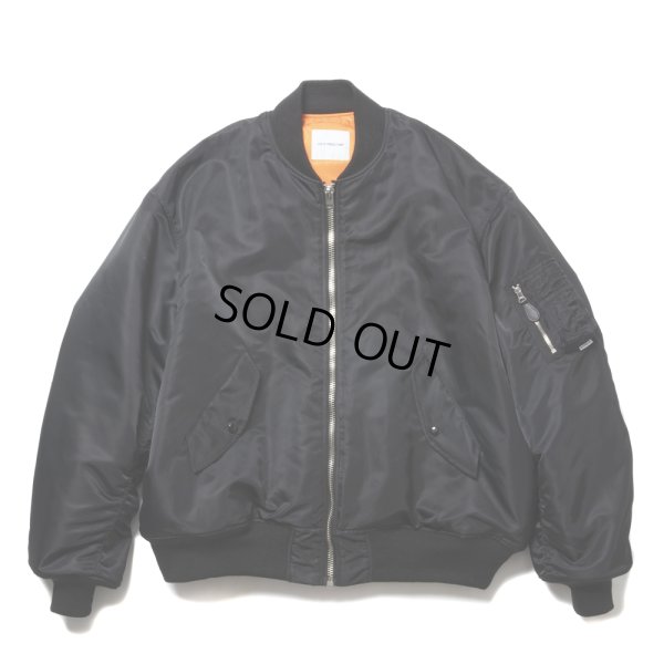 画像1: COOTIE PRODUCTIONS/Error Fit MA-1 Flight Jacket（Black）［エラーフィットMA-1フライトJKT-24秋冬］