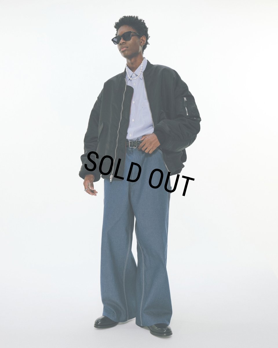 画像5: COOTIE PRODUCTIONS/Error Fit MA-1 Flight Jacket（Black）［エラーフィットMA-1フライトJKT-24秋冬］ (5)