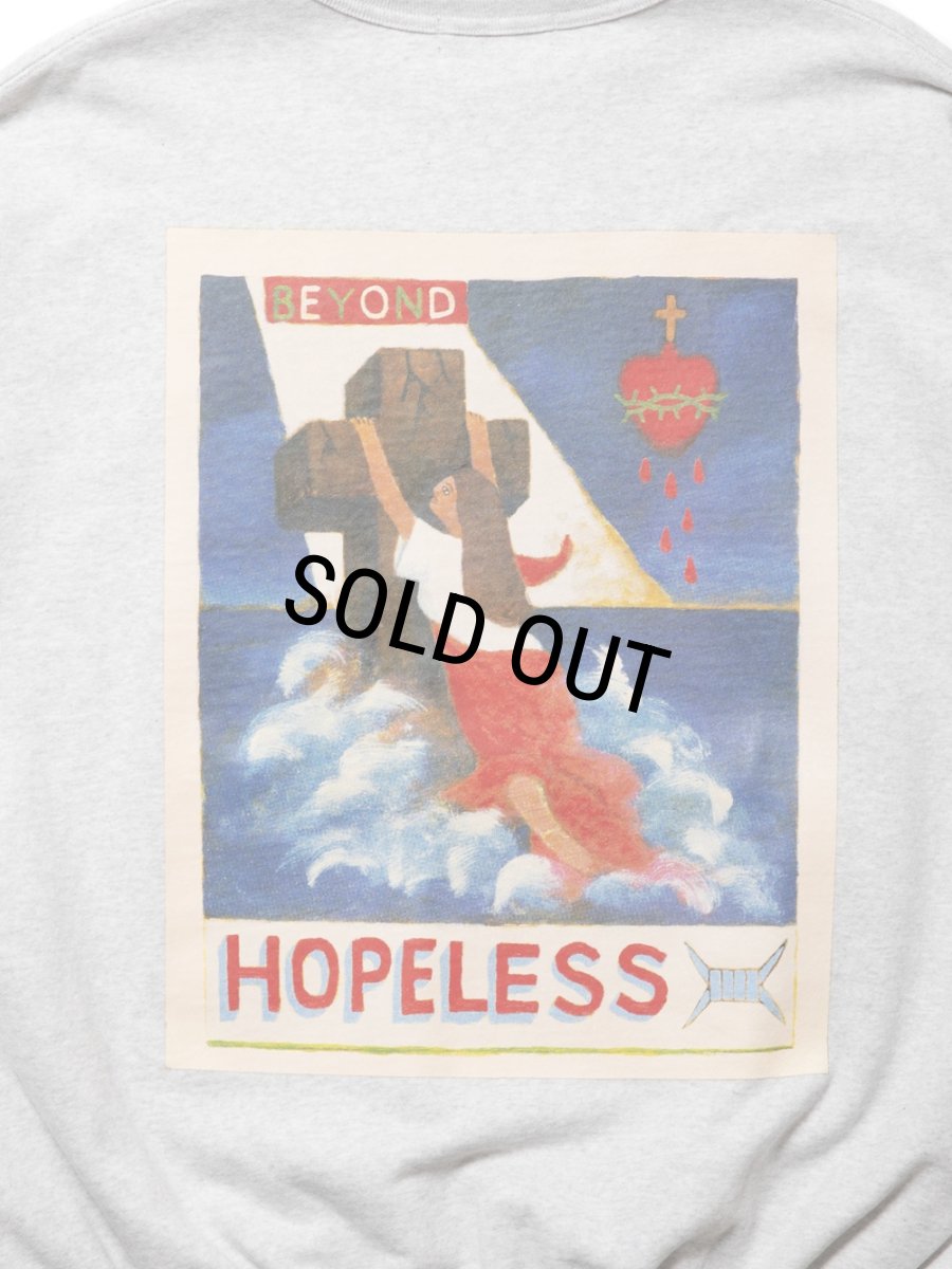 画像5: COOTIE PRODUCTIONS/Print Sweat Crew（BEYOND HOPELESS）（Oatmeal）［スウェットクルー-24秋冬］ (5)
