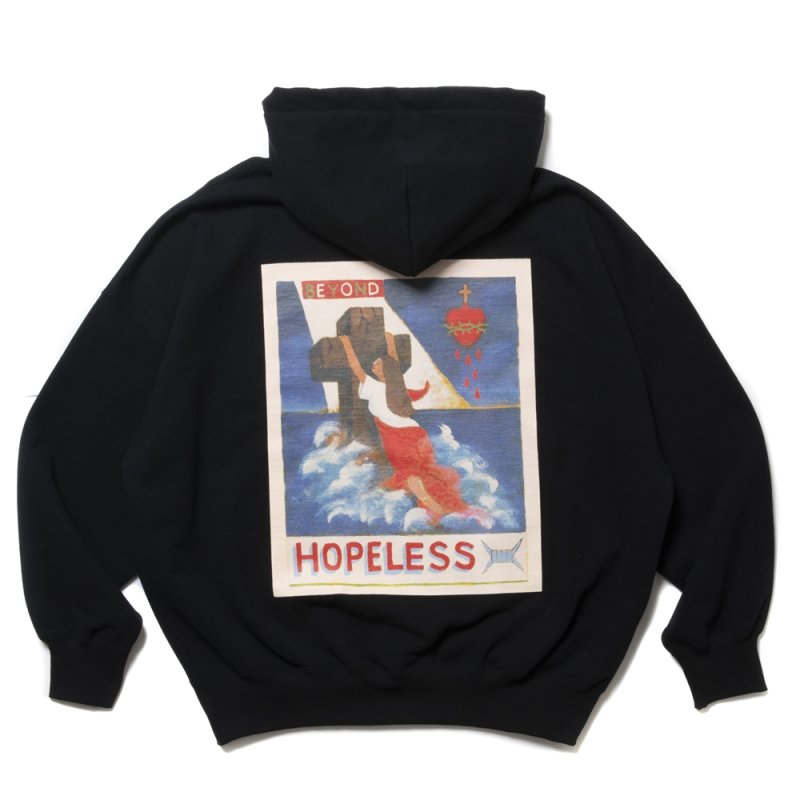 画像2: COOTIE PRODUCTIONS/Print Sweat Hoodie（BEYOND HOPELESS）（Black）［スウェットフーディー-24秋冬］
