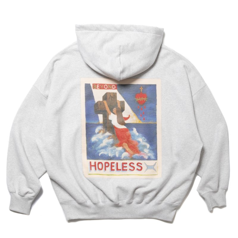 画像2: COOTIE PRODUCTIONS/Print Sweat Hoodie（BEYOND HOPELESS）（Oatmeal）［スウェットフーディー-24秋冬］