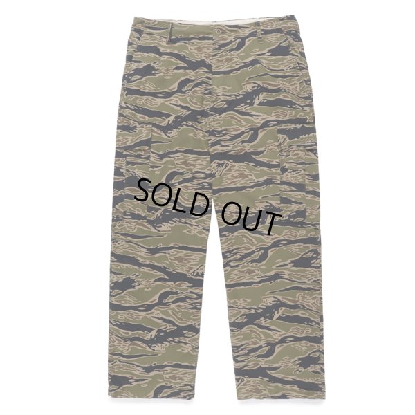 画像1: WACKO MARIA/TIGER CAMO 6 POCKET TROUSERS（OLIVE）［タイガーカモ6ポケットトラウザース-24秋冬］
