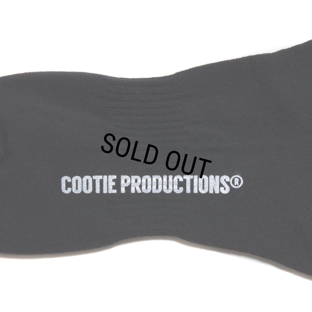 画像2: COOTIE PRODUCTIONS/Raza High Socks（Border）（Black）［ハイソックス-24秋冬］ (2)