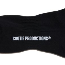 画像2: COOTIE PRODUCTIONS/Raza High Socks（Border）（Black）［ハイソックス-24秋冬］ (2)