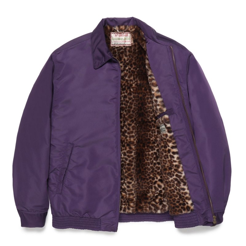 画像2: WACKO MARIA/MCGREGOR / ANTI-FREEZE JACKET（PURPLE）［アンチフリーズJKT-24秋冬］