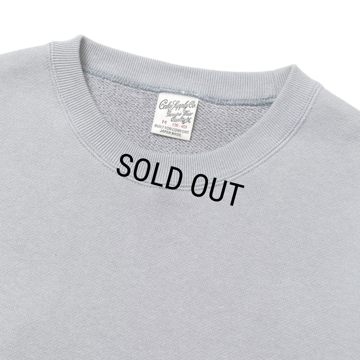 画像3: 【30％OFF】CALEE/SYNDICATE RETRO GIRL CREW NECK SW ＜NATURALLY PAINT DESIGN＞（GRAY）［クルーネックスウェット-24秋冬］ (3)