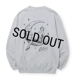 30％OFF】CALEE/SYNDICATE RETRO GIRL CREW NECK SW ＜NATURALLY PAINT