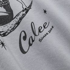 画像7: 【30％OFF】CALEE/SYNDICATE RETRO GIRL CREW NECK SW ＜NATURALLY PAINT DESIGN＞（GRAY）［クルーネックスウェット-24秋冬］ (7)