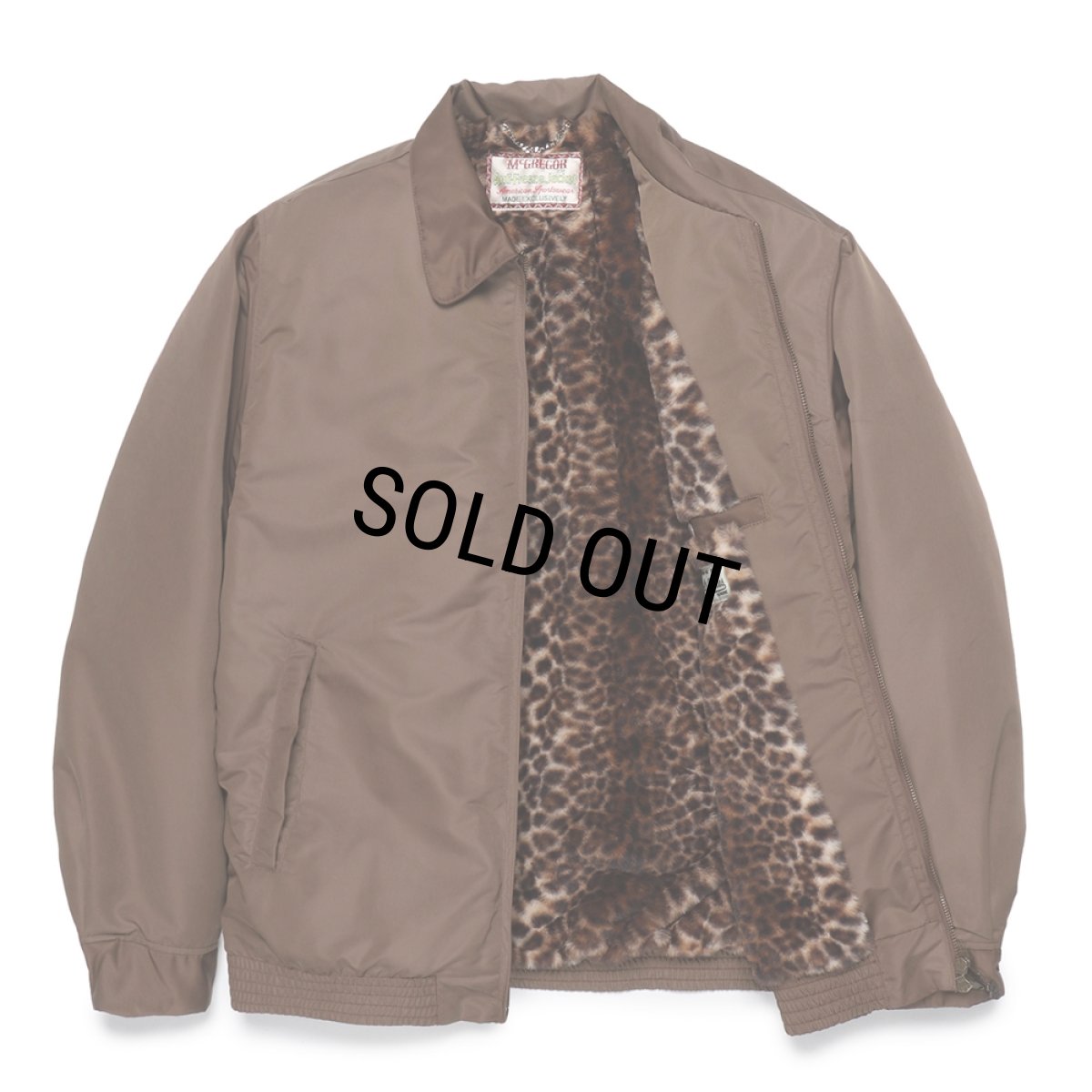 画像2: WACKO MARIA/MCGREGOR / ANTI-FREEZE JACKET（BROWN）［アンチフリーズJKT-24秋冬］ (2)