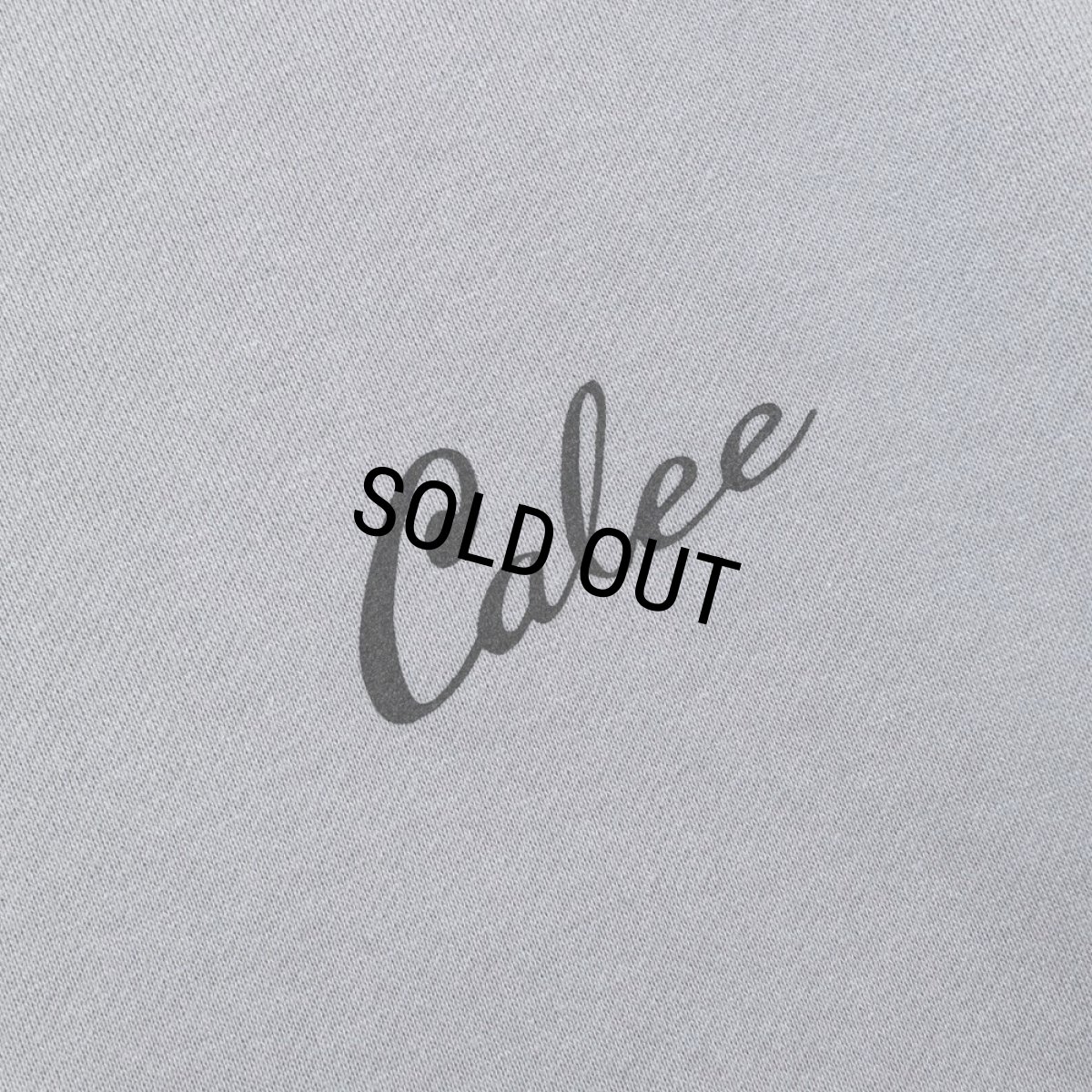 画像4: 【30％OFF】CALEE/SYNDICATE RETRO GIRL CREW NECK SW ＜NATURALLY PAINT DESIGN＞（GRAY）［クルーネックスウェット-24秋冬］ (4)