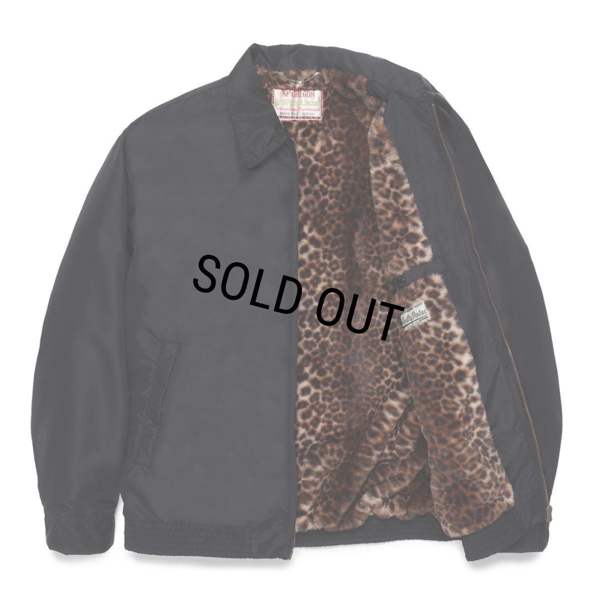 画像2: WACKO MARIA/MCGREGOR / ANTI-FREEZE JACKET（BLACK）［アンチフリーズJKT-24秋冬］ (2)