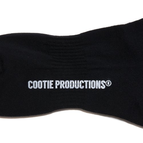 他の写真2: COOTIE PRODUCTIONS/Raza High Socks（Border）（Black）［ハイソックス-24秋冬］