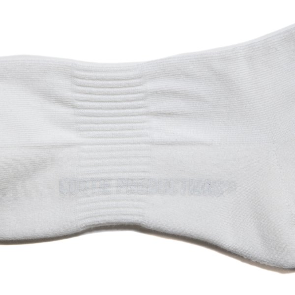 画像2: COOTIE PRODUCTIONS/Raza High Socks（Border）（Off White）［ハイソックス-24秋冬］