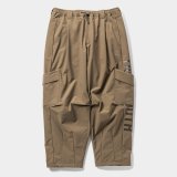【20%OFF】TIGHTBOOTH/TACTICAL BALLOON PANTS（Khaki）［タクティカルバルーンパンツ-24秋冬］