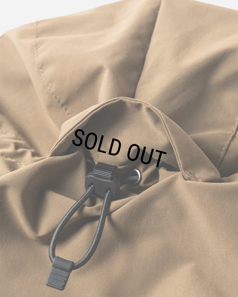 画像14: 【30%OFF】TIGHTBOOTH/HOODED TACTICAL JACKET（Khaki）［フーデッドタクティカルJKT-24秋冬］ (14)