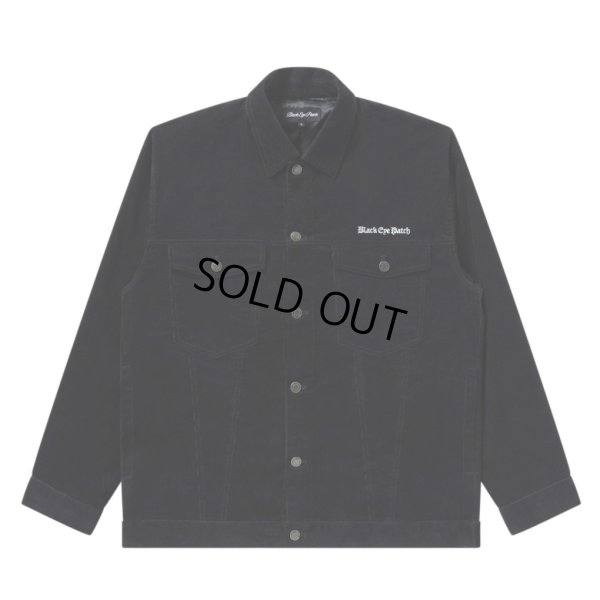 画像1: BlackEyePatch/OE LOGO TRUCKER JACKET（BLACK）