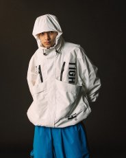 画像5: 【30%OFF】TIGHTBOOTH/HOODED TACTICAL JACKET（White）［フーデッドタクティカルJKT-24秋冬］ (5)