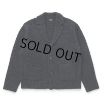 RATS/3B KNIT JKT（BLACK GRAY）［3ボタンニットJKT-24秋冬］
