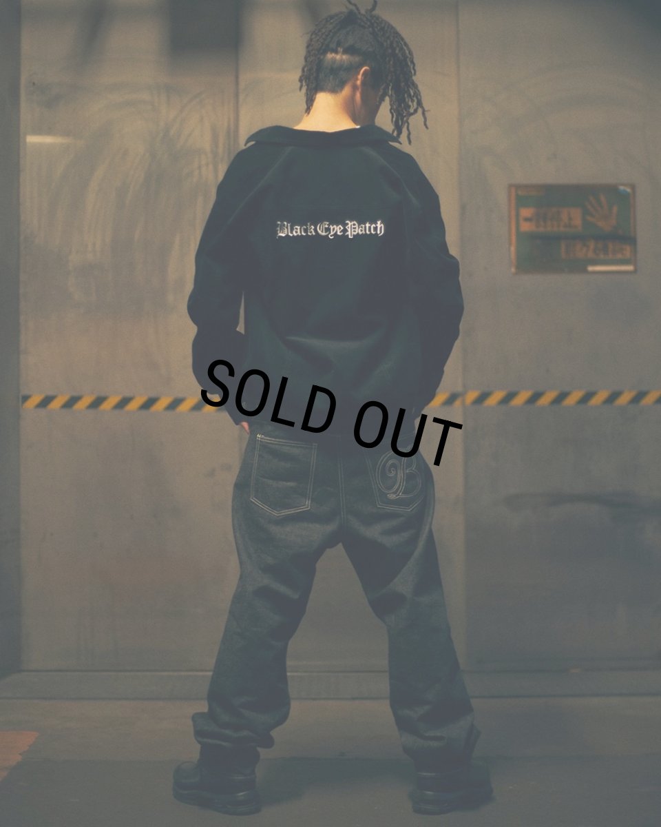 画像4: BlackEyePatch/OE LOGO TRUCKER JACKET（BLACK） (4)