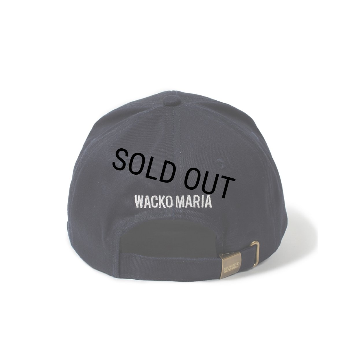 画像2: WACKO MARIA/HIGH TIMES / 6 PANEL CAP（NAVY）［6パネルキャップ-24秋冬］ (2)