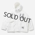 【30%OFF】TIGHTBOOTH/HOODED TACTICAL JACKET（White）［フーデッドタクティカルJKT-24秋冬］