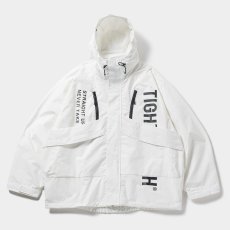 画像1: 【30%OFF】TIGHTBOOTH/HOODED TACTICAL JACKET（White）［フーデッドタクティカルJKT-24秋冬］ (1)