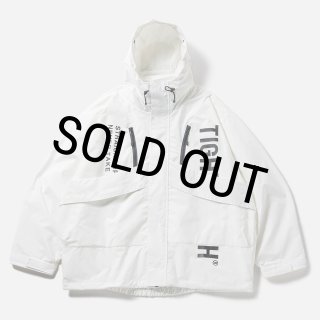 30%OFF】TIGHTBOOTH/HOODED TACTICAL JACKET（White）［フーデッド
