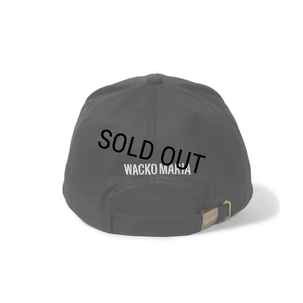 画像2: WACKO MARIA/HIGH TIMES / 6 PANEL CAP（BLACK）［6パネルキャップ-24秋冬］ (2)