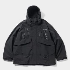 画像1: 【30%OFF】TIGHTBOOTH/HOODED TACTICAL JACKET（Black）［フーデッドタクティカルJKT-24秋冬］ (1)