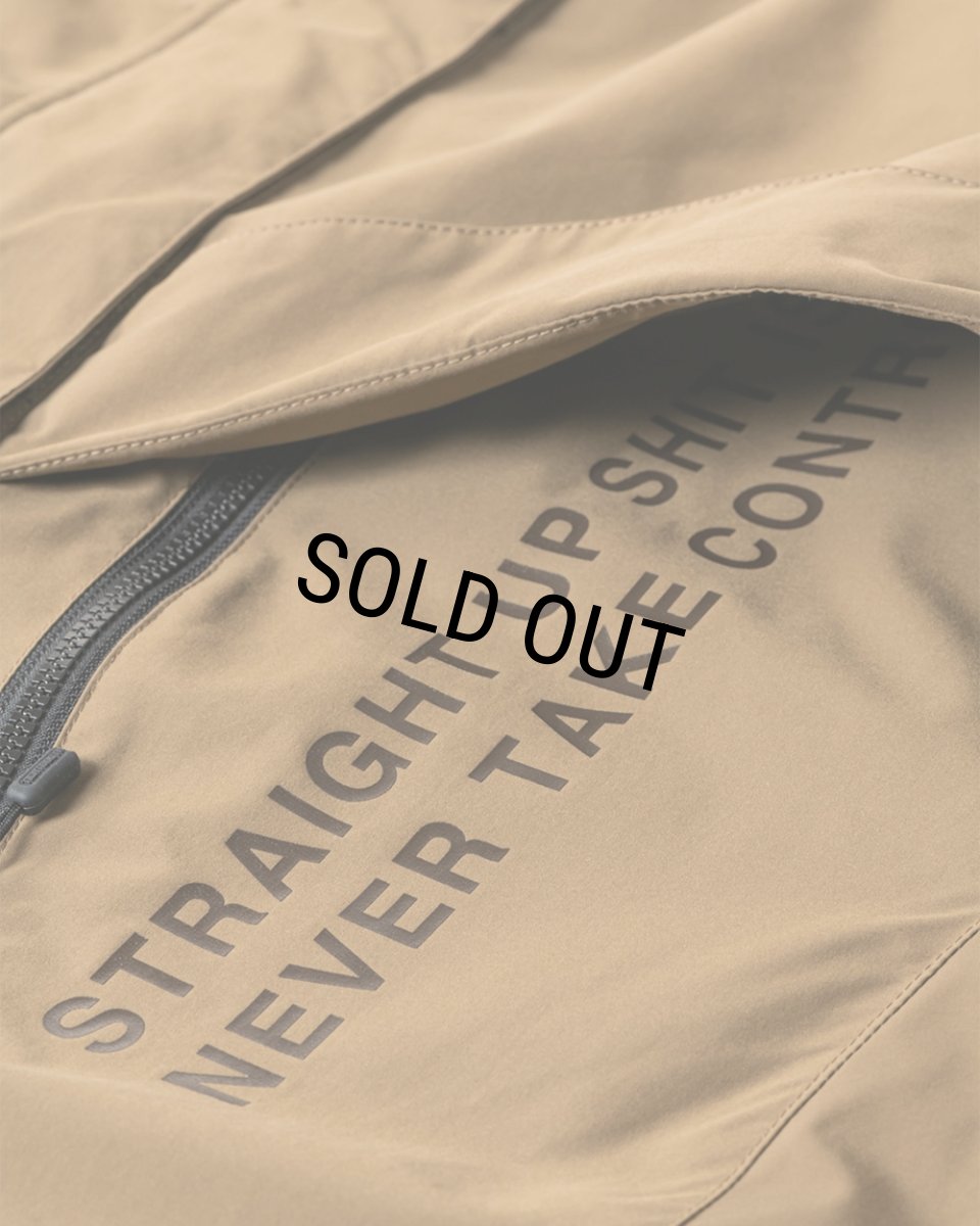 画像9: 【30%OFF】TIGHTBOOTH/HOODED TACTICAL JACKET（Khaki）［フーデッドタクティカルJKT-24秋冬］ (9)