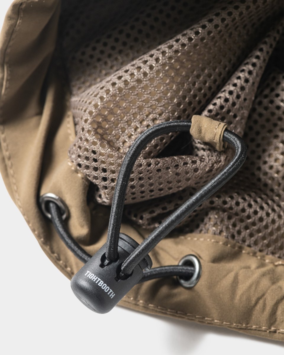 画像12: 【30%OFF】TIGHTBOOTH/HOODED TACTICAL JACKET（Khaki）［フーデッドタクティカルJKT-24秋冬］ (12)