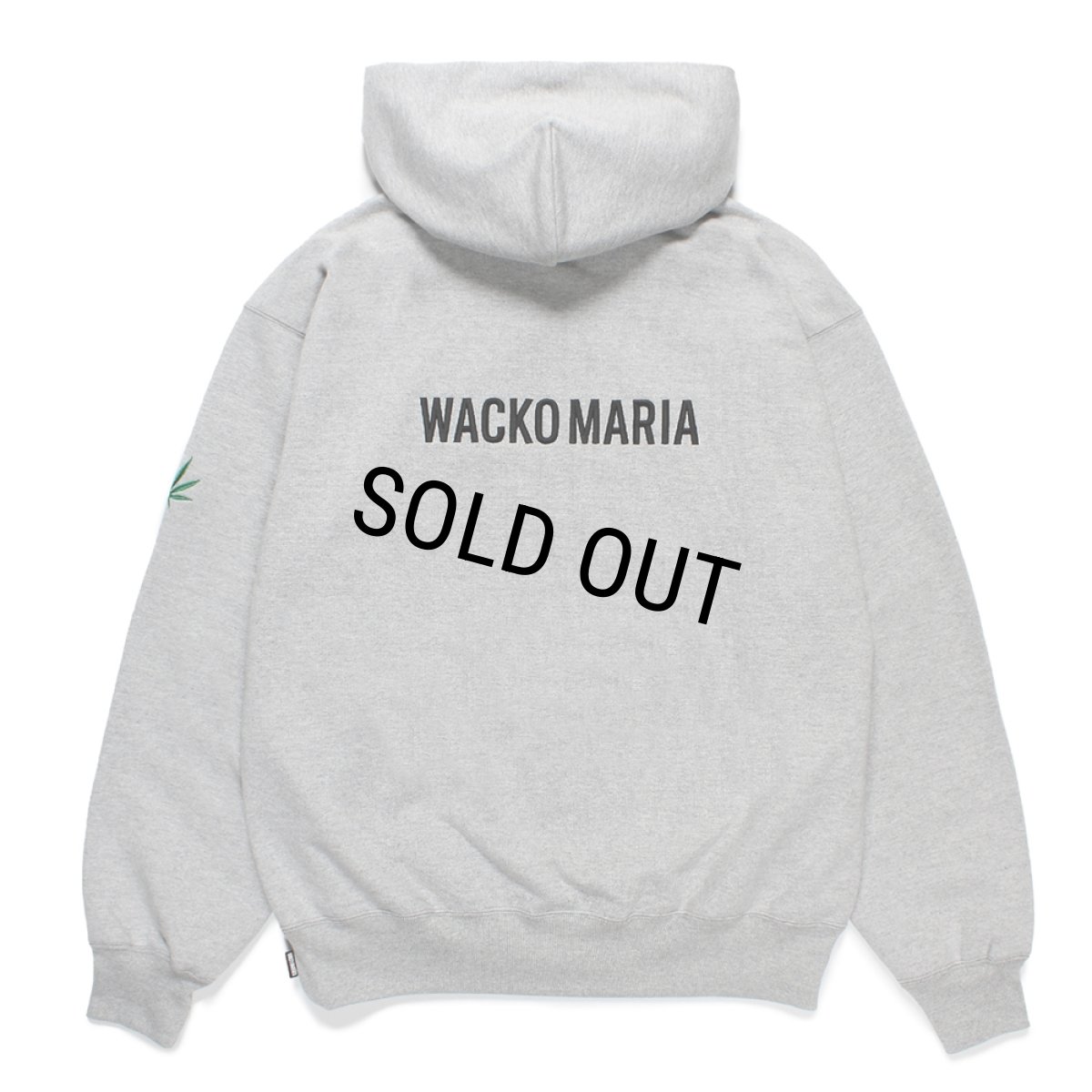 画像2: WACKO MARIA/HIGH TIMES / HEAVY WEIGHT HOODED SWEAT SHIRT（GRAY）［プルオーバーパーカー-24秋冬］ (2)