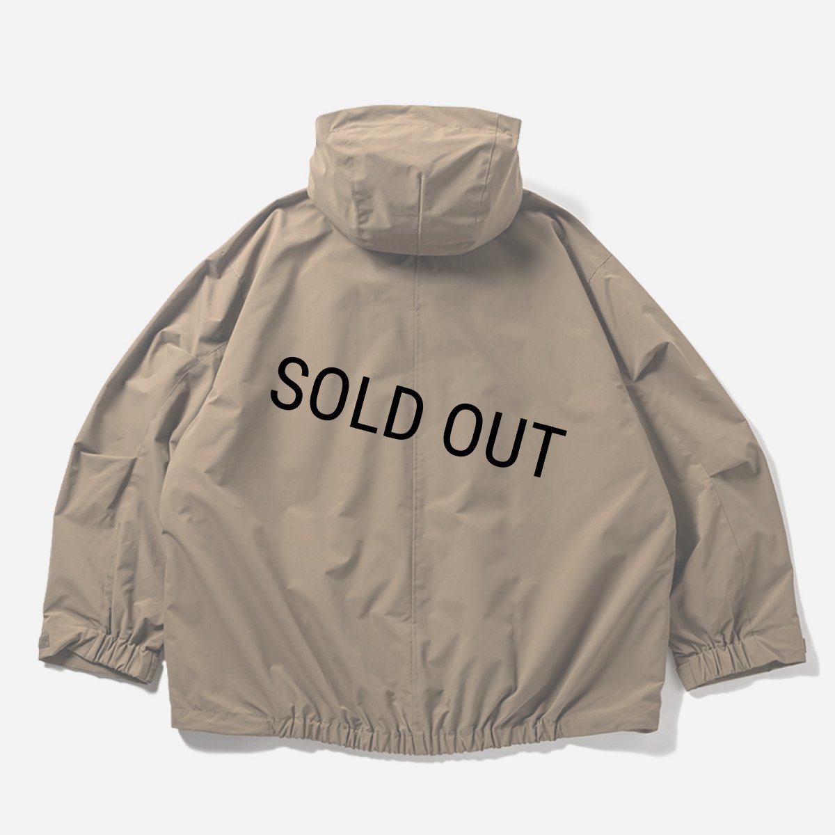 画像2: 【30%OFF】TIGHTBOOTH/HOODED TACTICAL JACKET（Khaki）［フーデッドタクティカルJKT-24秋冬］ (2)