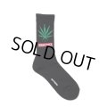 WACKO MARIA/HIGH TIMES / JACQUARD SOCKS（BLACK）［ジャガードソックス-24秋冬］