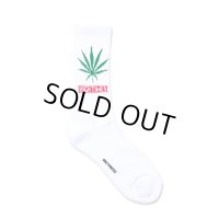 WACKO MARIA/HIGH TIMES / JACQUARD SOCKS（WHITE）［ジャガードソックス-24秋冬］