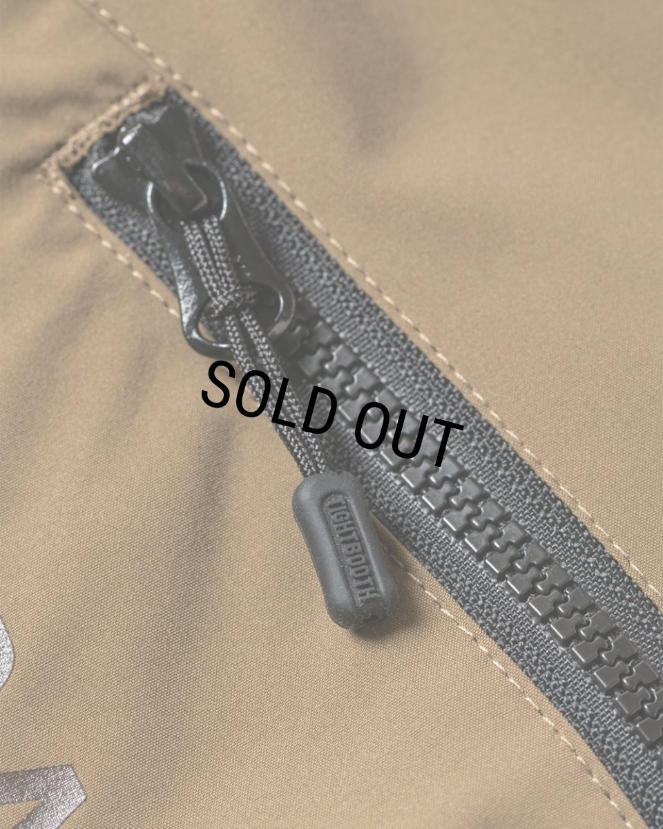 画像6: 【30%OFF】TIGHTBOOTH/HOODED TACTICAL JACKET（Khaki）［フーデッドタクティカルJKT-24秋冬］ (6)