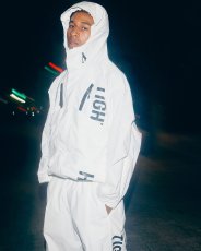 画像2: 【30%OFF】TIGHTBOOTH/HOODED TACTICAL JACKET（White）［フーデッドタクティカルJKT-24秋冬］ (2)