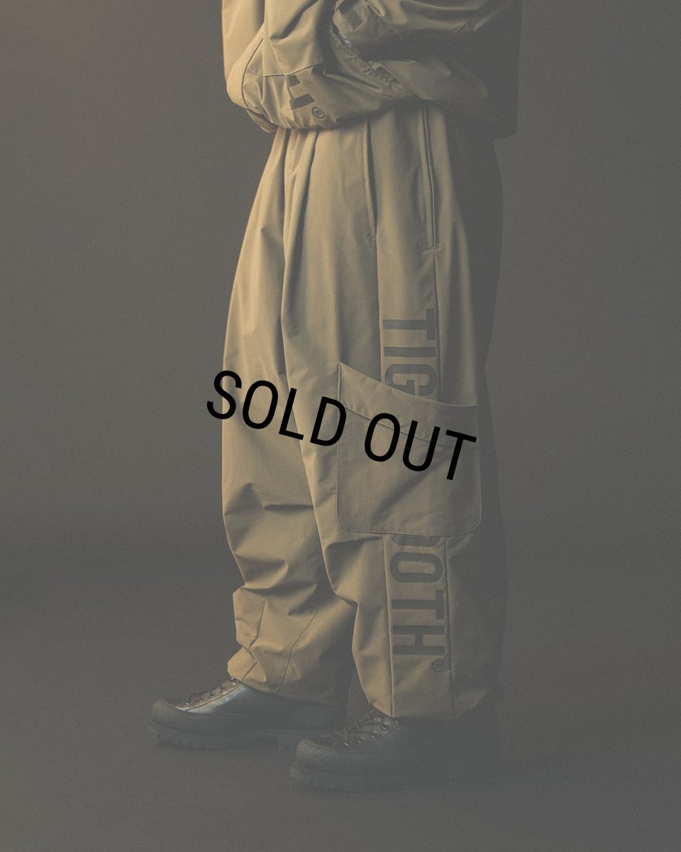 画像3: 【30%OFF】TIGHTBOOTH/TACTICAL BALLOON PANTS（Khaki）［タクティカルバルーンパンツ-24秋冬］ (3)