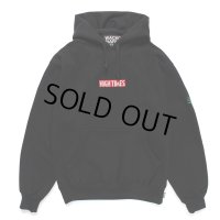 WACKO MARIA/HIGH TIMES / HEAVY WEIGHT HOODED SWEAT SHIRT（BLACK）［プルオーバーパーカー-24秋冬］