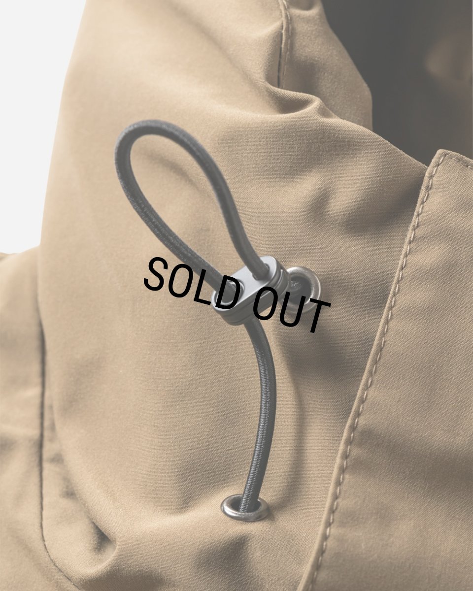画像5: 【30%OFF】TIGHTBOOTH/HOODED TACTICAL JACKET（Khaki）［フーデッドタクティカルJKT-24秋冬］ (5)