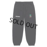 WACKO MARIA/HIGH TIMES / HEAVY WEIGHT SWEAT PANTS（BLACK）［スウェットパンツ-24秋冬］