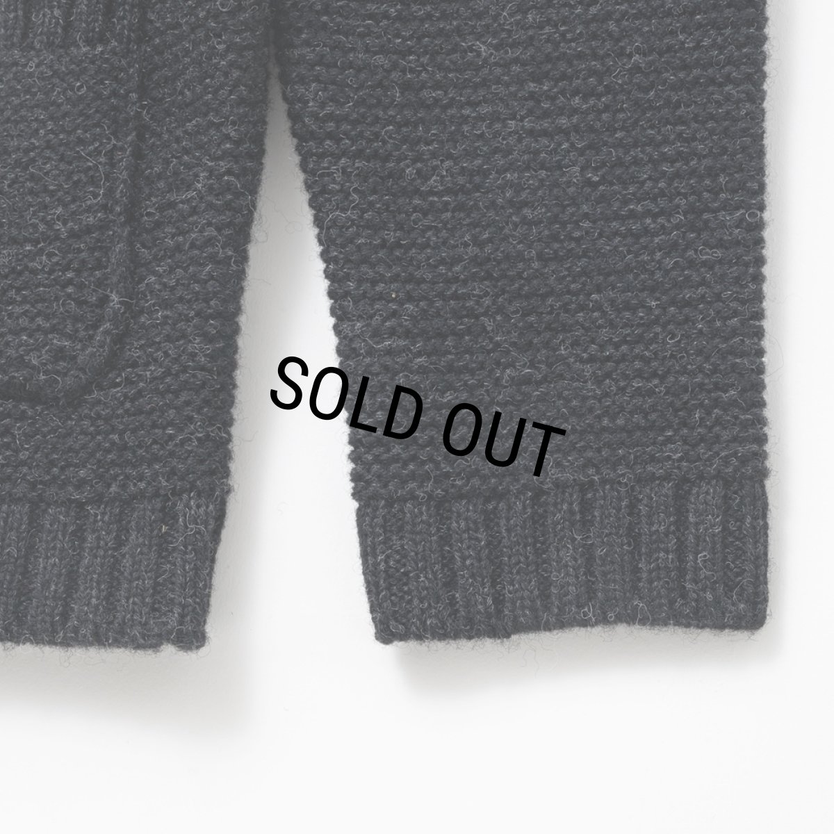 画像6: RATS/3B KNIT JKT（BLACK GRAY）［3ボタンニットJKT-24秋冬］ (6)