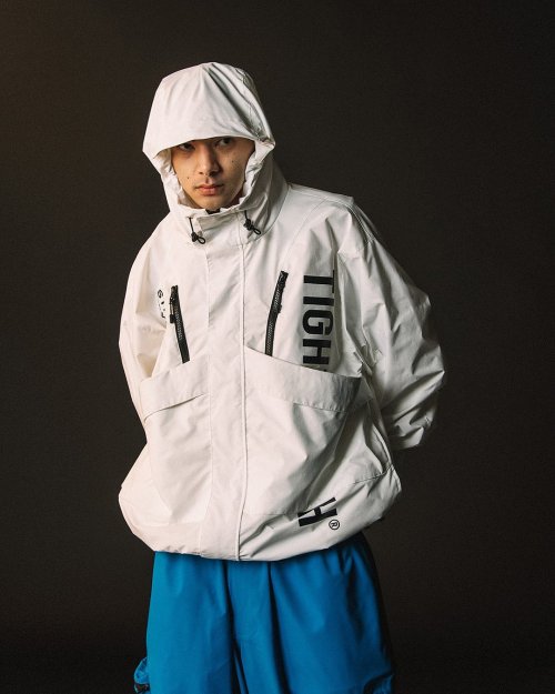 他の写真3: 【30%OFF】TIGHTBOOTH/HOODED TACTICAL JACKET（White）［フーデッドタクティカルJKT-24秋冬］