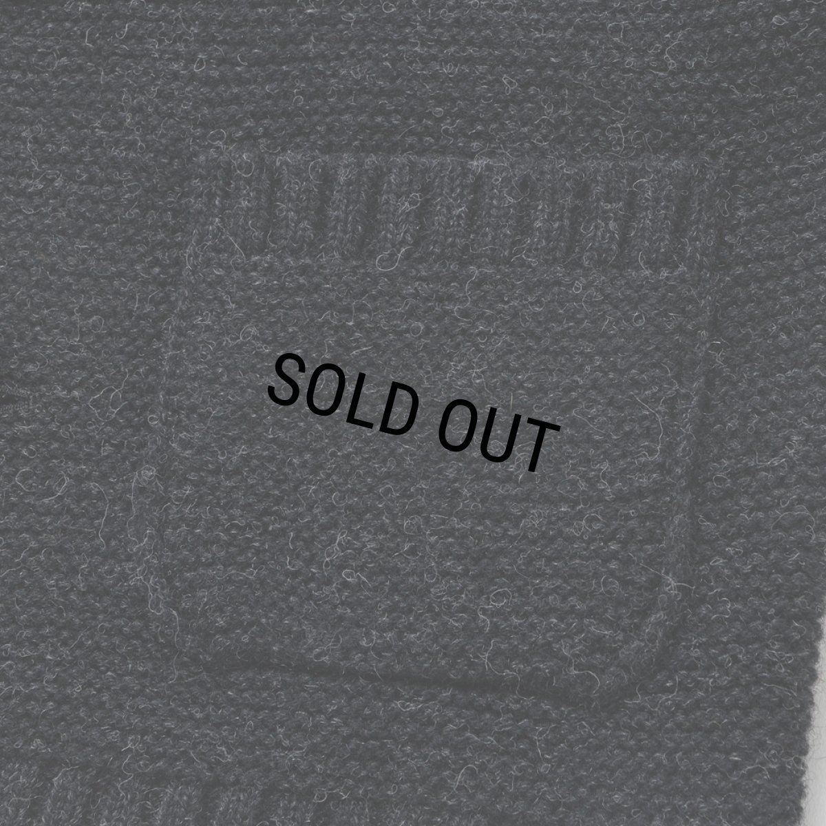 画像5: RATS/3B KNIT JKT（BLACK GRAY）［3ボタンニットJKT-24秋冬］ (5)