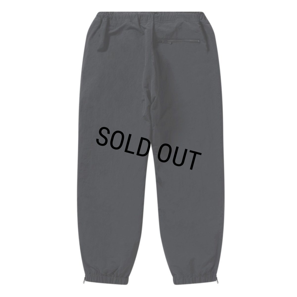 画像2: BlackEyePatch/SMALL HWC POLY TRACK PANTS（BLACK） (2)