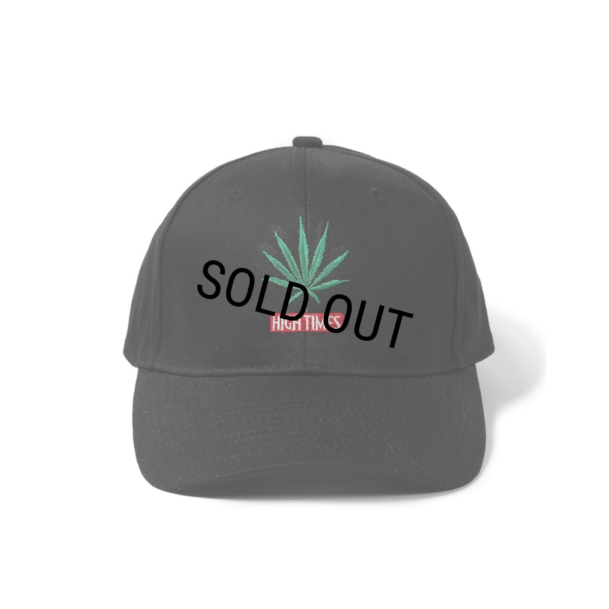 画像1: WACKO MARIA/HIGH TIMES / 6 PANEL CAP（BLACK）［6パネルキャップ-24秋冬］ (1)