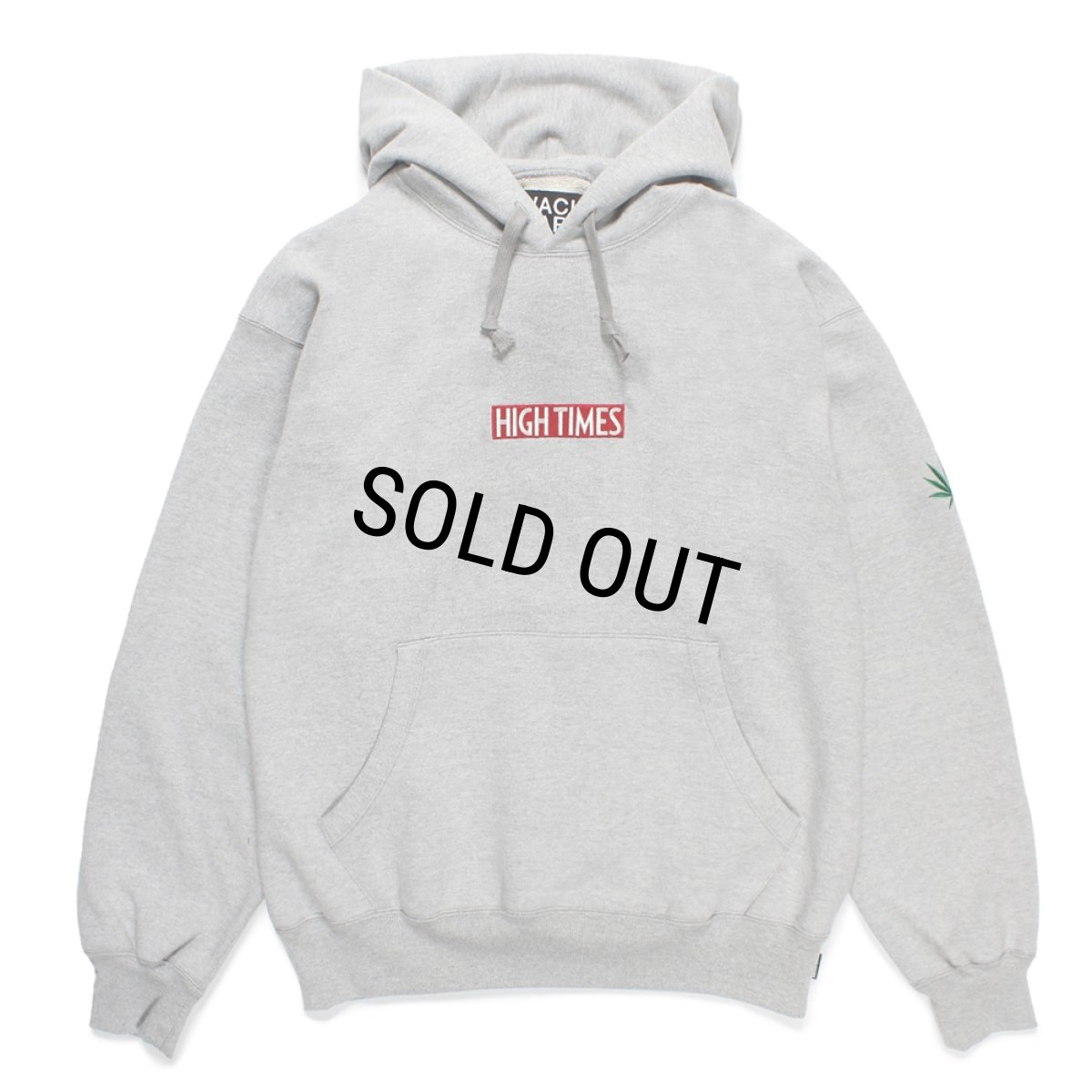 画像1: WACKO MARIA/HIGH TIMES / HEAVY WEIGHT HOODED SWEAT SHIRT（GRAY）［プルオーバーパーカー-24秋冬］ (1)